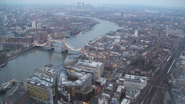 View of London from 300-meter-high skyscraper - Sputnik International