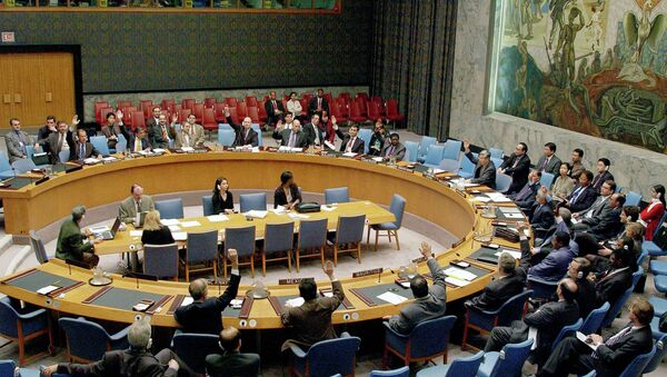 A UN Security Council session - Sputnik International
