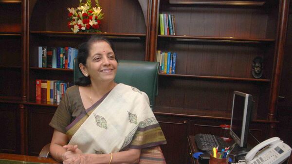 India's Commerce Minister Nirmala Sitharaman - Sputnik International