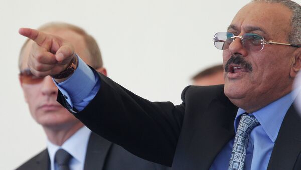 Former President of Yemen Ali Abdullah Saleh called for parliamentary and presidential elections to pull the country out of its current political crisis in a letter sent to acting President Abd Rabbuh Mansur Hadi on Wednesday. - Sputnik International
