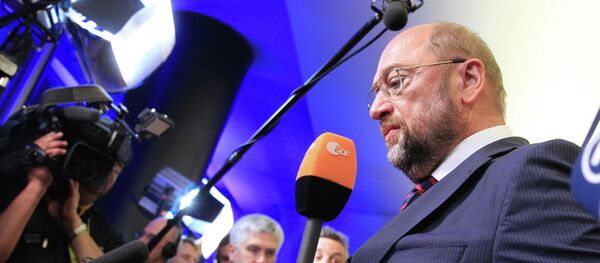 European Parliament's President Martin Schulz European Parliament's President Martin Schulz - Sputnik International