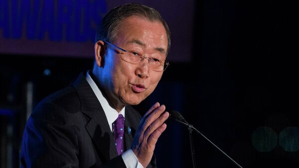United Nations Secretary General Ban Ki-moon Welcomed budget deal between Iraq, Kurdistan - Sputnik International