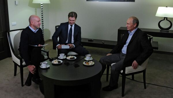 Vladimir Putin gives interview to TASS news agency - Sputnik International