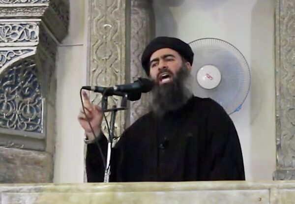 Leader of the Islamic State group Abu Bakr al-Baghdadi - Sputnik International