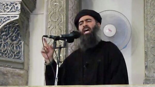 Leader of the Islamic State group Abu Bakr al-Baghdadi - Sputnik International