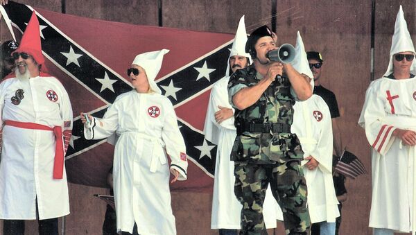 Ku Klux Klan Meeting in Boca Raton, Florida - Sputnik International