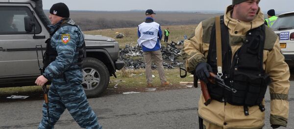 Dutch experts work at Malaysia Airlines Flight MH17 crash site - Sputnik International