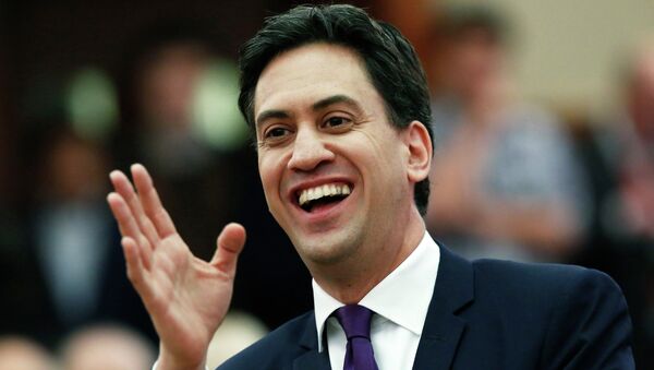 Labour party leader Ed Miliband - Sputnik International