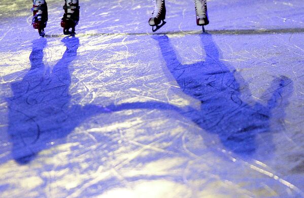 Ice and Pop-Art: Skating Rink in Moscow's Gorky Park - Sputnik International