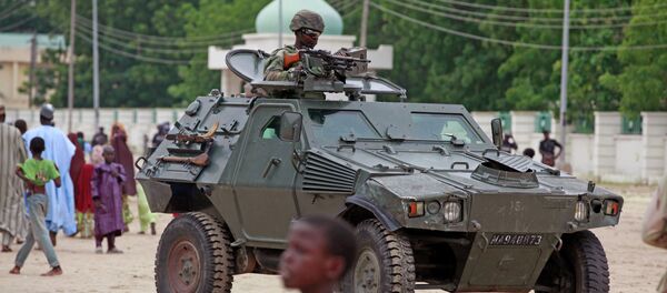 A Nigerian soldier A Nigerian soldier - Sputnik International