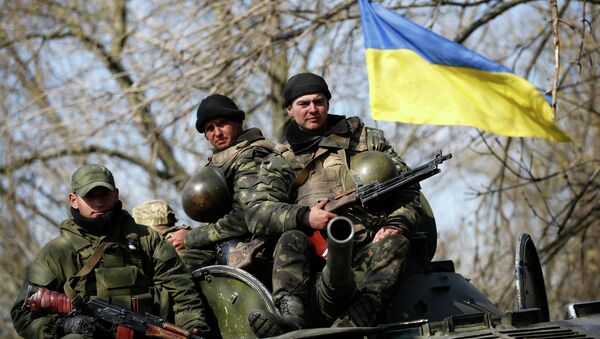 Ukrainian soldiers - Sputnik International