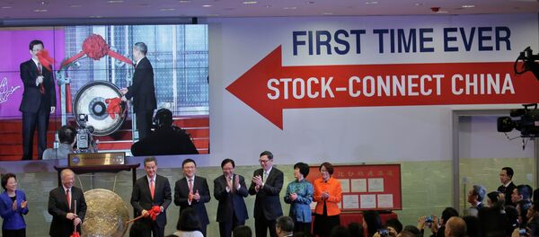 China opened the Stock Connect between Hong Kong and Shanghai on Monday, a huge step toward financial liberalization, which has already caused an investment influx to the mainland. China opened the Stock Connect between Hong Kong and Shanghai on Monday, a huge step toward financial liberalization, which has already caused an investment influx to the mainland. - Sputnik International