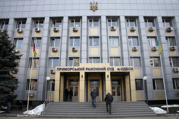 Building of Odessa's Primorsky District Court Building of Odessa's Primorsky District Court - Sputnik International