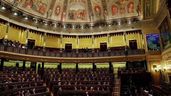 Spanish parliament supported Palestine's recognition in a symbolic vote - Sputnik International