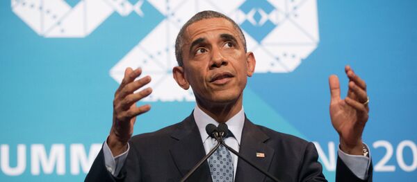 For the first time, Barack Obama used the comparison of Russia with terrorists and the Ebola virus in the September speech at the UN General Assembly For the first time, Barack Obama used the comparison of Russia with terrorists and the Ebola virus in the September speech at the UN General Assembly - Sputnik International