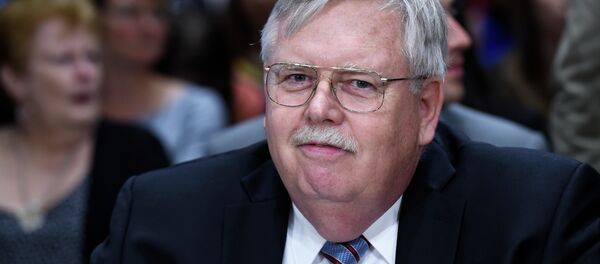 John Tefft of Va., arrives to testify before the Senate Foreign Relations Committee on Capitol Hill in Washington, Tuesday, July 29, 2014, to be the new U.S. Ambassador to Russia John Tefft of Va., arrives to testify before the Senate Foreign Relations Committee on Capitol Hill in Washington, Tuesday, July 29, 2014, to be the new U.S. Ambassador to Russia - Sputnik International