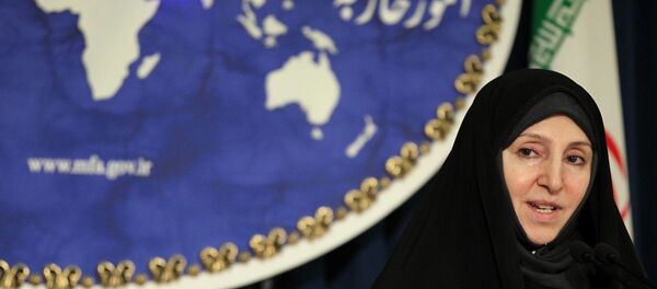 Iranian spokeswoman of the foreign ministry, Marzieh Afkham Iranian spokeswoman of the foreign ministry, Marzieh Afkham - Sputnik International