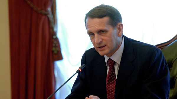 Finnish authorities are negotiating with Brussels on temporarily lifting the EU entry ban for Russian Duma Speaker Sergei Naryshkin, who has been invited by the Organization for Security and Cooperation in Europe for its July summit in Helsinki, the Finnish Broadcasting Company (YLE) has reported. - Sputnik International