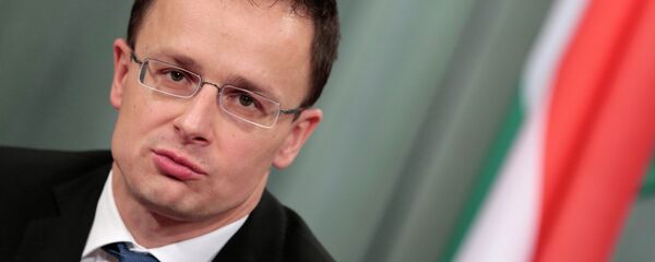 Hungarian Foreign Minister Peter Szijjarto Hungarian Foreign Minister Peter Szijjarto - Sputnik International