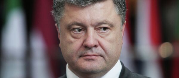 Ukrainian President Petro Poroshenko Ukrainian President Petro Poroshenko - Sputnik International