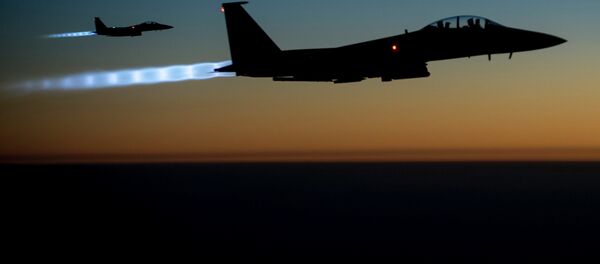 US Air Force F-15E Strike Eagles US Air Force F-15E Strike Eagles - Sputnik International