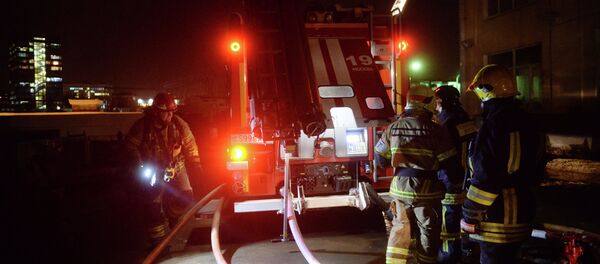 Staff of the Ministry of Emergency Situations of Russia of Moscow - Sputnik International