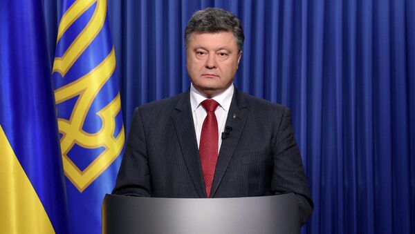 President of Ukraine Petro Poroshenko - Sputnik International