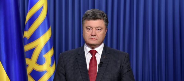 President of Ukraine Petro Poroshenko President of Ukraine Petro Poroshenko - Sputnik International