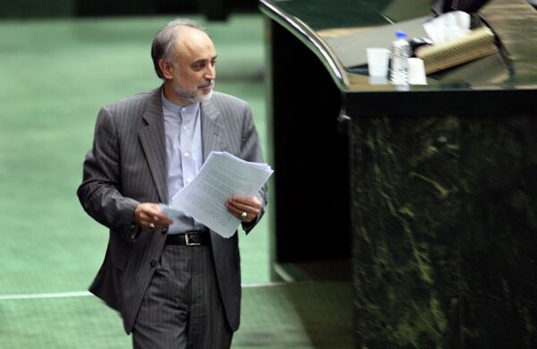 Head of Iran's Atomic Energy Organization, Ali Akbar Salehi Head of Iran's Atomic Energy Organization, Ali Akbar Salehi - Sputnik International
