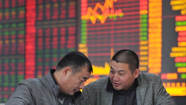 The Shanghai Stock Exchange Composite Index climbed 1% to 2,630.49 at its close on Wednesday, - Sputnik International