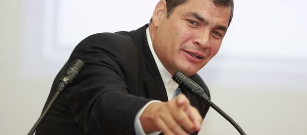 Accounts of Ecuadorian President Rafael Correa under cyber attacks from US: Reports Accounts of Ecuadorian President Rafael Correa under cyber attacks from US: Reports - Sputnik International