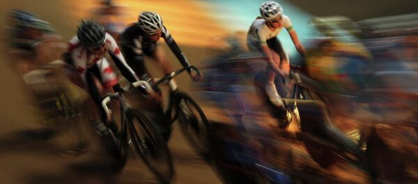 A team points race during the Junior Track Cycling World Championships - Sputnik International