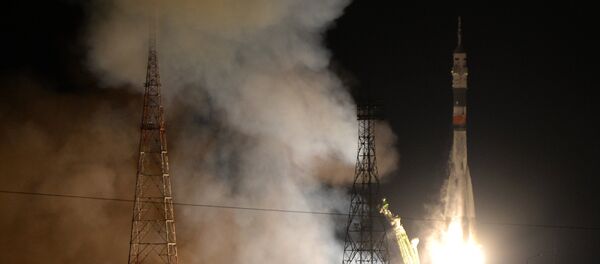 Soyuz TMA-15M spacecraft was launched from Baikonur Cosmodrome's Site 31 Soyuz TMA-15M spacecraft was launched from Baikonur Cosmodrome's Site 31 - Sputnik International