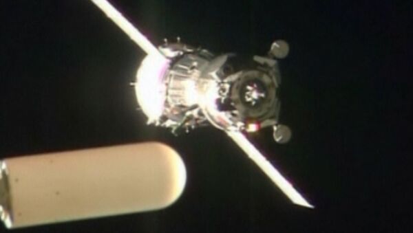The Soyuz TMA-15M Spacecraft Crew Successfully Boards the ISS - Sputnik International