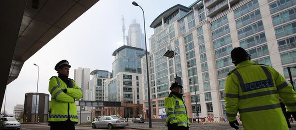 British police officers British police officers - Sputnik International