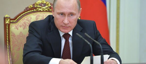 Vladimir Putin conducts Russian Security Council meeting - Sputnik International