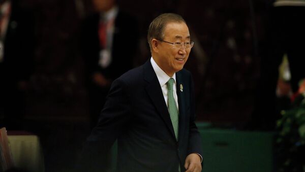 Russia has tremendous potential in reducing emissions, UN Secretary-General Ban Ki-moon has said. - Sputnik International