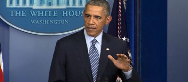 Obama Urges Ferguson Residents to React Peacefully To Grand Jury Decision Obama Urges Ferguson Residents to React Peacefully To Grand Jury Decision - Sputnik International