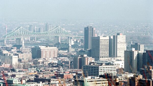Panoramic view of Montreal, Canada - Sputnik International