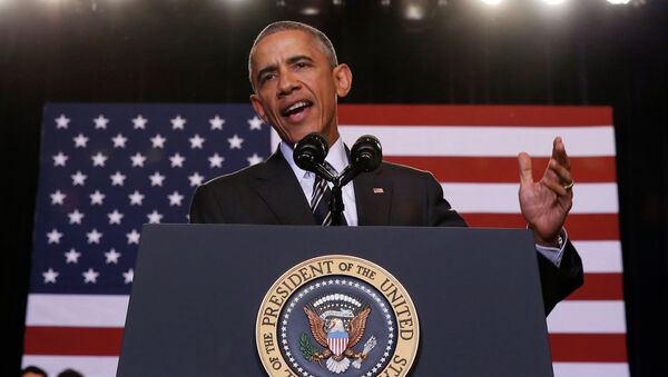 US President Barack Obama speaks about immigration reform while at the Copernicus Community Center in Chicago November 25, 2014. - Sputnik International