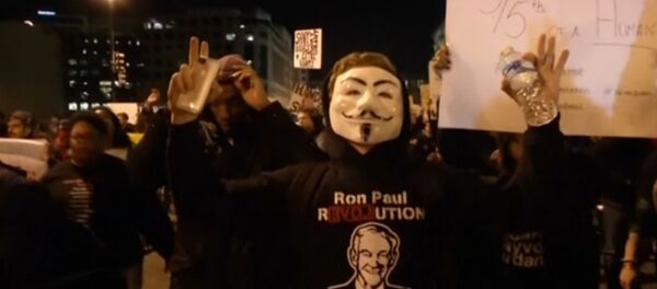 Over 3,000 People March in Washington DC Over Ferguson Grand Jury Decision Over 3,000 People March in Washington DC Over Ferguson Grand Jury Decision - Sputnik International