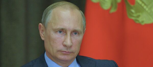 Putin kicks off trial boring at West Alpha oil rig in the Sea of Kara Putin kicks off trial boring at West Alpha oil rig in the Sea of Kara - Sputnik International