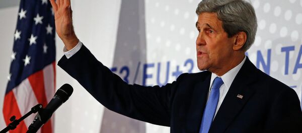 US Secretary of State John Kerry praised the results of the joint effort of the anti-Islamic State coalition Wednesday. US Secretary of State John Kerry praised the results of the joint effort of the anti-Islamic State coalition Wednesday. - Sputnik International