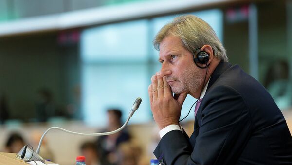 European Union Commissioner designate for Neighbourhood Policy and Enlargement Negotiations Johannes Hahn - Sputnik International