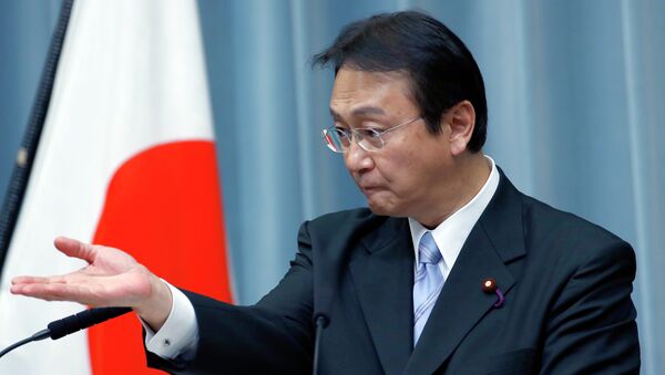 Japanese Defense Minister Akinori Eto. - Sputnik International