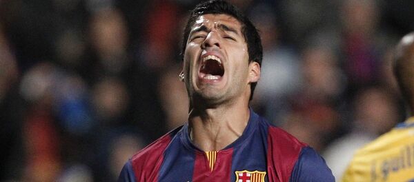 Barcelona's Luis Suarez Barcelona's Luis Suarez - Sputnik International