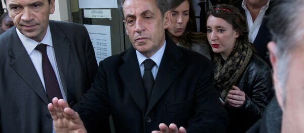 France's former president Nicolas Sarkozy hopes to return to the Elysee palace in 2017, as the head of the Union of a Popular Movement (UMP), a center-right conservative French political party France's former president Nicolas Sarkozy hopes to return to the Elysee palace in 2017, as the head of the Union of a Popular Movement (UMP), a center-right conservative French political party - Sputnik International