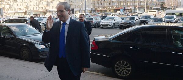 Syrian Deputy Foreign Minister Faisal Mikdad told Lebanese newspaper al-Binna on Saturday that the two countries share in their views on how to end the Syrian civil conflict. Syrian Deputy Foreign Minister Faisal Mikdad told Lebanese newspaper al-Binna on Saturday that the two countries share in their views on how to end the Syrian civil conflict. - Sputnik International