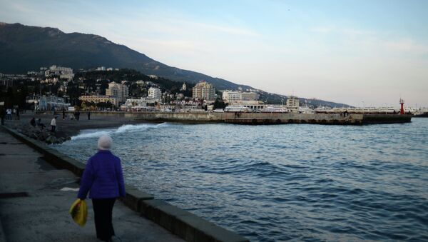 The embankment in Yalta - Sputnik International