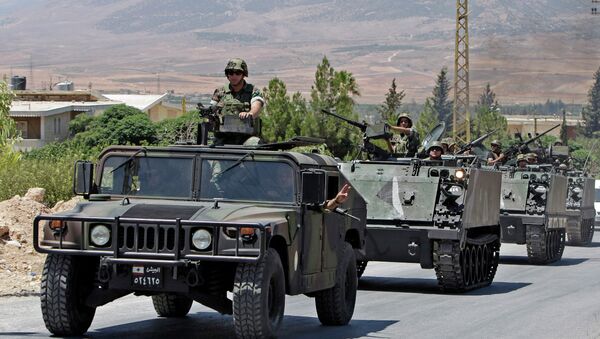 Lebanese army reinforcements - Sputnik International